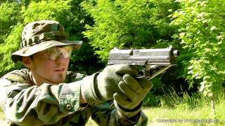 TM  MK23 Socom Silencer Demonstration [upl. by Mcripley367]