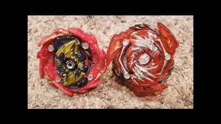 Beyblade Burst Battle Bushin Joker J5 Vs Sword Evo Devolos D5 [upl. by Piselli]