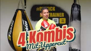 Kickboxen 4 Kombis mit Uppercut lernen in Köln Bonn und Siegburg im Ckteam [upl. by Janice]