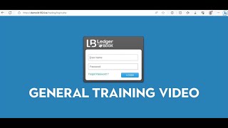 General Training Video Ledger Book Accountnig Software [upl. by Brace879]