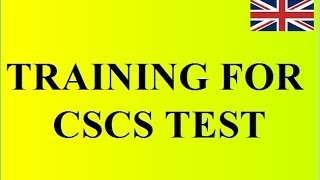 CSCS Training for successful passing the CSCS Health amp Safety test [upl. by Inaluahek]