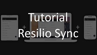 Tutorial Resilio Sync BitTorrent Sync  Free Dropbox alternative [upl. by Wiburg111]