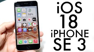 iOS 18 On iPhone SE 2022 Review [upl. by Akimak]