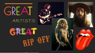 Ten Great Rip Off Songs  By Great Artists [upl. by Humphrey]