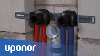 Uponor SPress PLUS set za zvučnu izolaciju priključaka [upl. by Cassady]