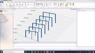 Designing Steel Framework with Advance Design [upl. by Gearard706]