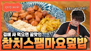 성시경 레시피 참치스팸마요덮밥 Sung Si Kyung Recipe  Tuna spam mayo rice bowl [upl. by Eetsirk]