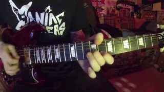 Valient Thorr  Man Behind the Curtain guitar cover [upl. by Blight697]