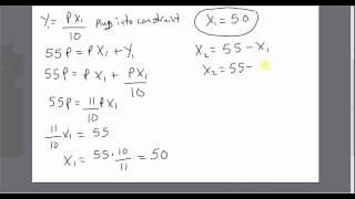 Exchange Economy with Two Consumers [upl. by Itsrik]