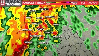 Live radar  Tracking storms across metro Atlanta north Georgia [upl. by Airad692]