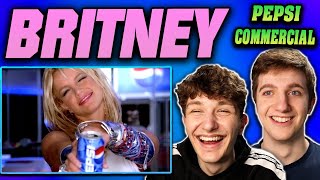 Britney Spears Pepsi Commercials REACTION Joy of Pepsi We Will Rock You amp Pepsi Now and Then [upl. by Damour]