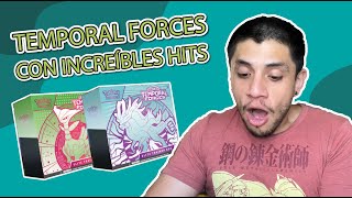 ¡Unboxing de ETBs de Temporal forces con increíbles hits [upl. by Selima]