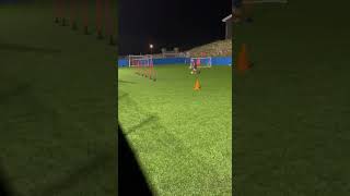 ZFC 11 Back to goal drill shielding ball How to pin defender [upl. by Eiznik]