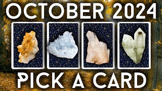 OCTOBER 2024 PREDICTIONS 🍁 PICK A CARD 🎃 Timeless Tarot Reading [upl. by Imaj]