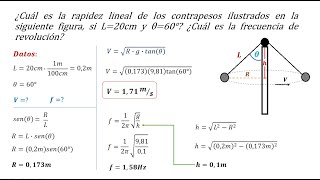 Péndulo Cónico Ejercicio [upl. by Annenn]