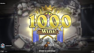 1000 WINS with WARLOCK with the double edged WHEEL WARLOCK with game and deck overview [upl. by Sarene37]