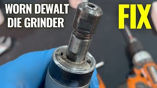 Fix it  Well Used Dewalt Die Grinder Gets New Life [upl. by Nosmirc]