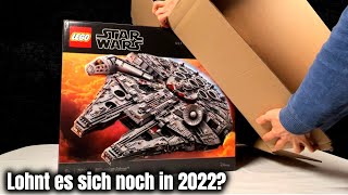 Unboxing des größten LEGO Star Wars Sets  UCS Millennium Falcon Set 75192 [upl. by Janey]