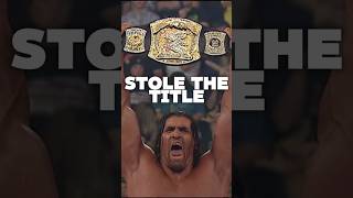 When Khali STOLE the WWE Title [upl. by Conrade]