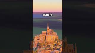 Mont Saint Michel Frances magical island art history ytshorts [upl. by Rehsa]