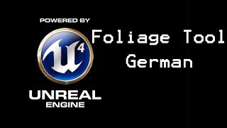 Unreal Engine 4 Tutorial foliage tool german [upl. by Ainiger]