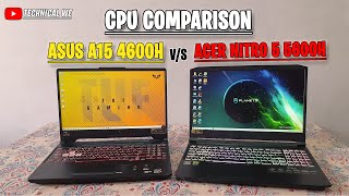 AMD Ryzen 5 4600H vs Ryzen 5 5600HCineBench R23 ScoresThermal Comparison🔥  Technical We [upl. by Chaille]