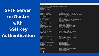 How to Set Up an SFTP Server in Docker with SSH Key Authentication [upl. by Waldman]