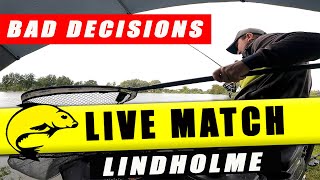 BAD DECISIONS at Lindholme Lakes Live Match Fishing Film [upl. by Purse]