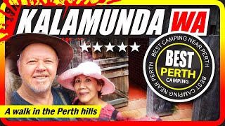 KALAMUNDA  Camping Western Australia  A walk in Perth hills [upl. by Omura]