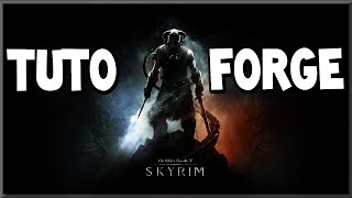 SKYRIM  COMMENT MONTER LA FORGE NIVEAU 100 RAPIDEMENT [upl. by Airdni]