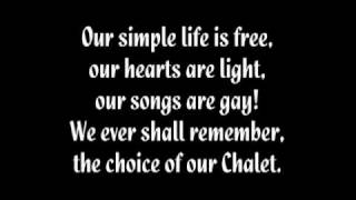 Our Chalet Lyrics [upl. by Netsirt]