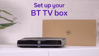 How to set up your BT TV box [upl. by Acinok]