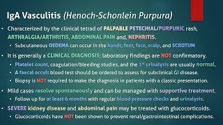 IgA Vasculitis HenochSchonlein Purpura [upl. by Yklam]