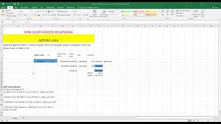 Kira Gelir Vergisi Hesaplama Götürü Usul [upl. by Rehpotsirc]
