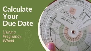 How to Use Pregnancy Wheels to Calculate Your Due Date [upl. by Watt]