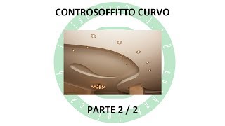 Controsoffitto Curvo  Parte 2  2 [upl. by Zetnas]