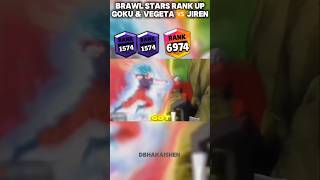 Brawl Stars Rank Up Goku ampVegeta vs Jiren shorts brawlstars [upl. by Emse]