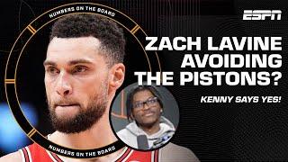 Did Zach Lavine opt for surgery to AVOID being traded to the Pistons 🤔  Numbers on the Board [upl. by Phillada608]