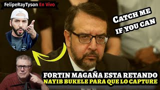 Fortin Magaña está Retando a Nayib Bukele de El Salvador para que lo Capture EN VIVO [upl. by Ambert]