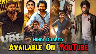 Top 10 New SuperHit South Indian Hindi Dubbed Movies  Available On YouTube amp OTT  Turbo  Viswam [upl. by Markos]