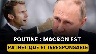 MACRON VS POUTINE  LES VRAIES RAISONS DÉVOILÉES [upl. by Bonilla37]