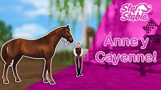 Ayudando a Anne a domar un caballo  Star Stable Online [upl. by Nari760]