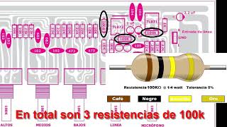 PREAMPLIFICADOR  COMO HACER AMPLIFICADOR PARA GUITARRA PASO A PASO PARTE 4 [upl. by Ysdnyl]