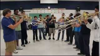 AHS Trombone Fanfare [upl. by Claudelle933]