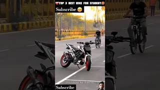 ❤️‍🩹top 3 best bike for students🥵😱  ytshorts bikerider shortsfeed viralshorts [upl. by Boyd]