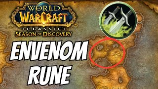 Envenom Rune for Rogues  Season of Discovery [upl. by Eberto]