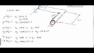 Combined Loading 3D Example Part 1  Mechanics of Materials [upl. by Izzy]