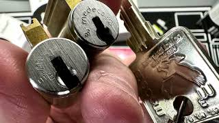 Medeco bilevel vs biaxial key cylinders a comparison [upl. by Zug]