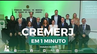 CREMERJ em 1 minuto outubro 2024 [upl. by Otsirave995]