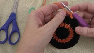 How to Crochet Tiger Preemie Hat Part 1 Right Handed [upl. by Ylla]